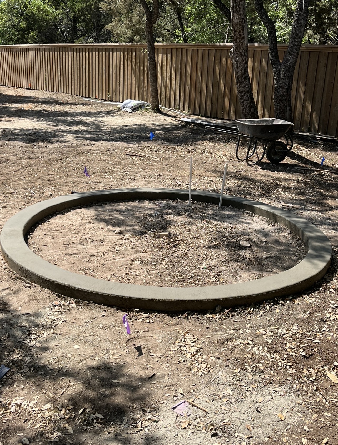 Landscape Curb Appeal Footing