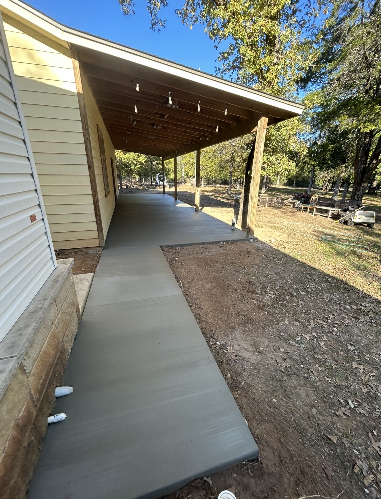 Patio Addition — Covered Walkway