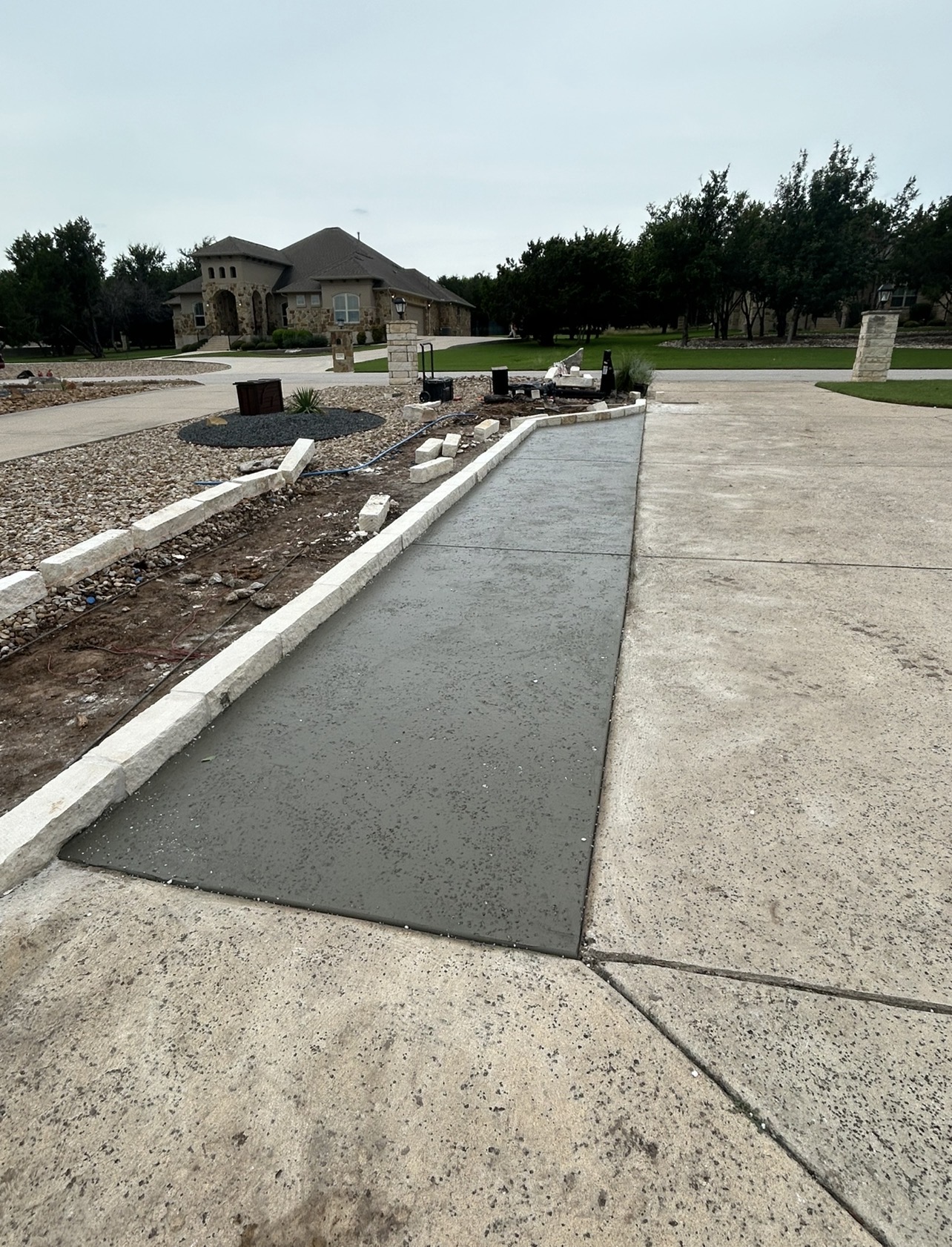 Residential Driveway — Extension